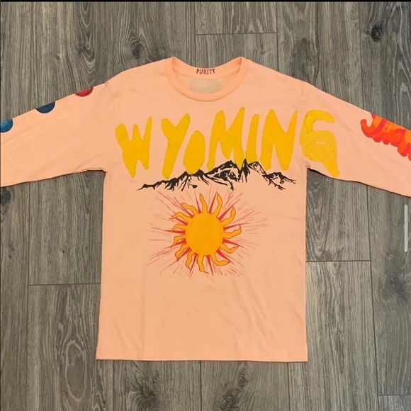 Kanye west Wyoming KKW pink longsleeve - Picture 3 of 7